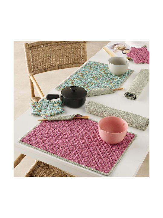 Kentia Loft Fusion Σουπλά Ροζ 50x35cm 2τμχ