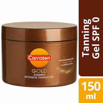 Carroten Gold Shimmer Intensive Гел за загар за тяло с цвят 150мл