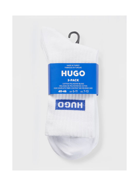 Hugo Boss Κάλτσες Λευκές 3Pack