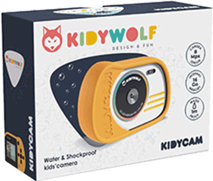 KidyCam Детски Фотоапарат 8МР Оранжев