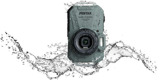 Pentax WG-1000 Cameră Foto Compactă 16MP Zoom Optic 4x Verde
