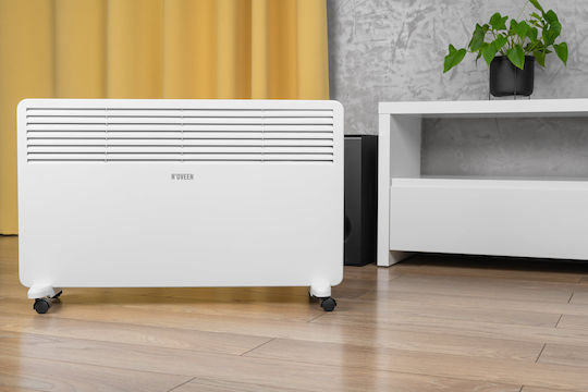 N'Oveen Θερμοπομπός Δαπέδου 2000W 75.3x48.6cm Λευκός