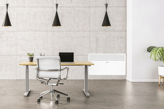 N'Oveen Θερμοπομπός Δαπέδου 2000W 75.3x48.6cm Λευκός