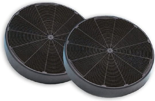 Faber F8 Kit 2 C.F Ανταλλακτικά Φίλτρα Ενεργού Άνθρακα Απορροφητήρα Συμβατά με Faber 19.6x3.7cm 2τμχ