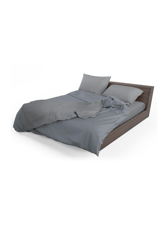 Flamingo Bettwäsche-Set Einzel 170x260cm. Chic Chic Grey 3Stück