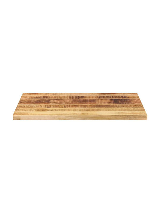 vidaXL Правоъгълена Повърхност на масата Масивно дърво Mango - Brown 70x50x3.8см 371393 1бр