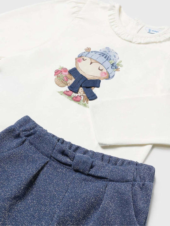 Mayoral Kids Set with Shorts Winter 2pcs Blue