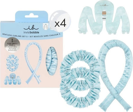 Invisibobble Heatless Curling Set σε Μπλε Χρώμα