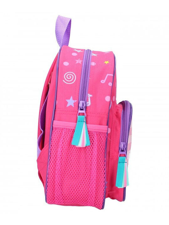 Disney Backpack School Bag Backpack Kindergarten Pink with Water Bottle Holder