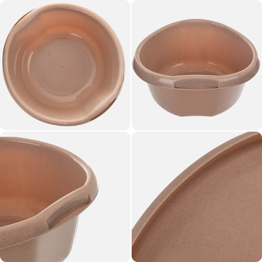 Kadax Schüssel Rund Kapazität 20Es Beige