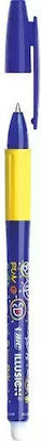 Bic Illusion Pen Gel 0.7mm with Blue Ink Blue Body