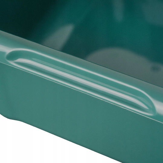 Kadax Basin Square Capacity 8lt Green