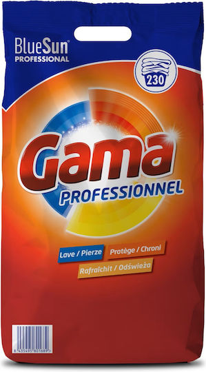 Gama Brands Επαγγελματικό Απορρυπαντικό σε Σκόνη για Χρωματιστά Ρούχα 15kg (230 Μεζούρες)