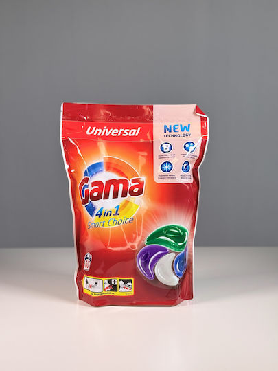 Gama Brands Απορρυπαντικό για Χρωματιστά Ρούχα (60 Κάψουλες)