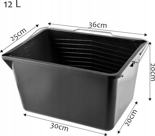 Kadax Mixing Cup 6pcs Black