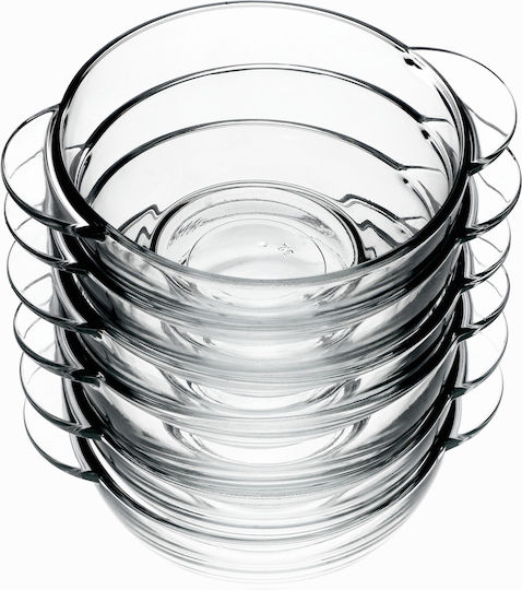 Kadax Servierschüssel Rund Glas Transparent