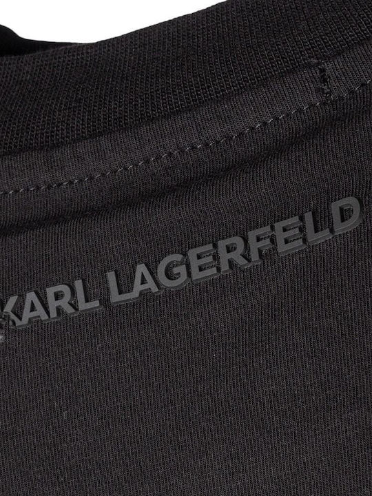 Karl Lagerfeld Ανδρικό T-shirt Κοντομάνικο Μαύρο