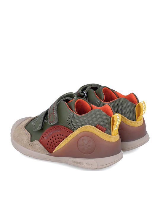 Kids Sneakers High with Scratch Green