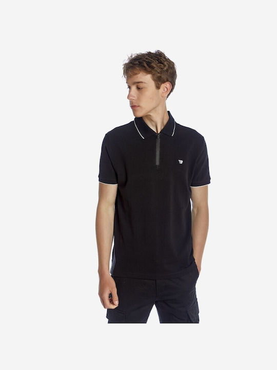 Brokers Jeans Men's Blouse Polo Black