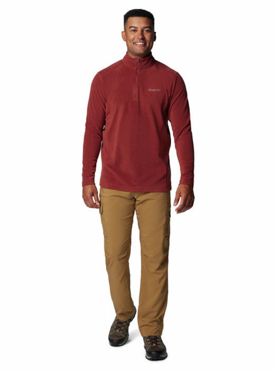 Klamath Range Ii Half Long Sleeve Blouse Red