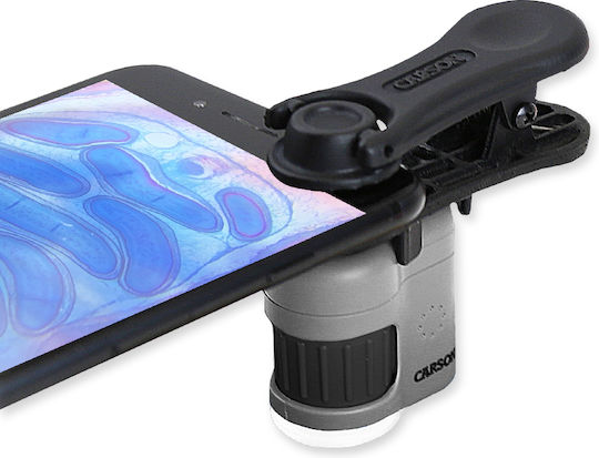 Pocket Microscope Smartphone Adapter 20x Magnification Micromini