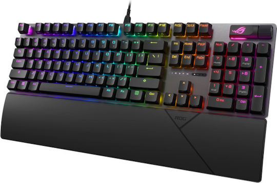 ROG Strix Scope II Gaming Tastatură Mecanică cu ROG NX Snow comutatoare și iluminare RGB (Engleză Internațională)