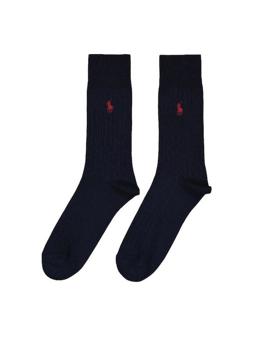 Ralph Lauren Men's Socks Egyptian Blue 2Pack