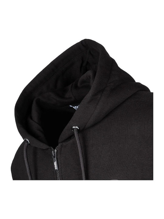Sweatshirt with Hood Black