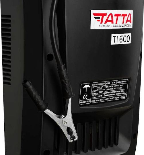 Tatta TI600 Стартер и зарядно за автомобилна батерия 540Спецификация 12/24V