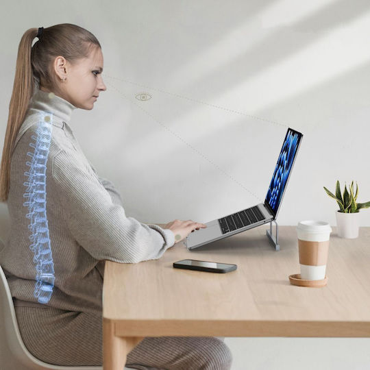Tech-Protect ULS100 Stand for Laptop up to 16" Gray