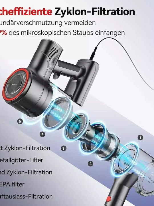 Inse Elektrisch Stick- & Handstaubsauger 600W