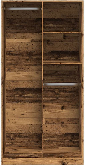 Eingangsmöbel mit Garderobe / Schuhschrank & Schrank 100x50x200cm