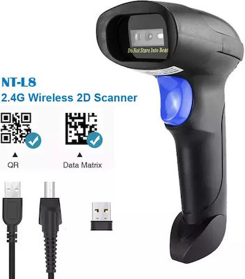 Scanner de coduri de bare Conectivitate wireless Scanare 2D NT-L8 Wireless 2D