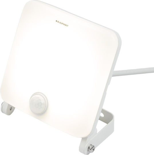 Greenie Στεγανός Προβολέας LED 30W Φυσικό Λευκό 4000K με Αισθητήρα Κίνησης και Τηλεχειριστήριο IP65