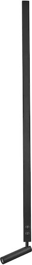 Modern Leuchte Wand mit Integrierter LED und Neutralweißes Licht Schwarz 13.2cm