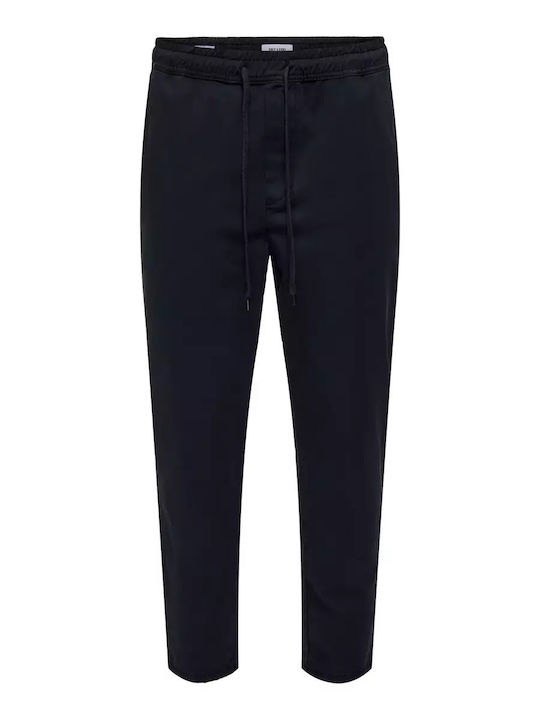 Only & Sons Pantaloni pentru bărbați Elastice Black