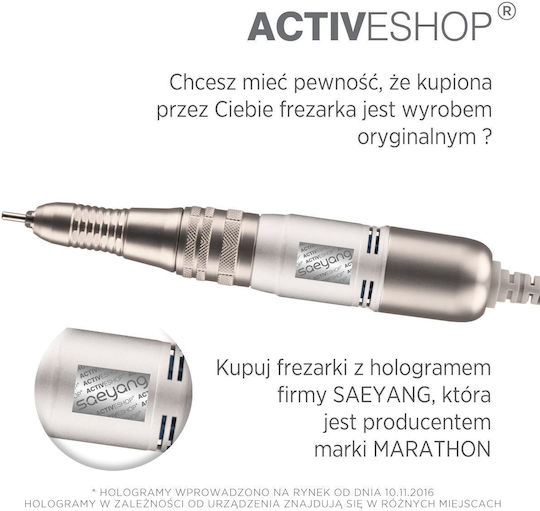 Saeyang Marathon Combi 24 Silber Nagelfräser