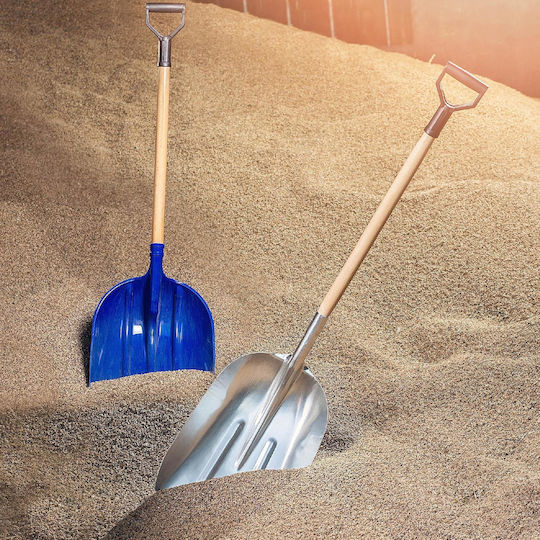 Kadax Schneeschaufel mit Holzgriff