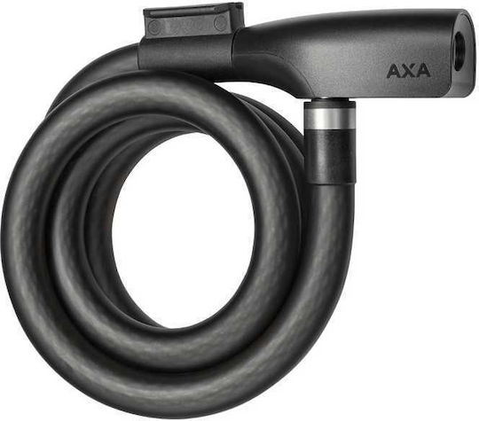 AXA Newton 120/15 Κλειδαριά Ποδηλάτου Κουλούρα με Κλειδί Μαύρη