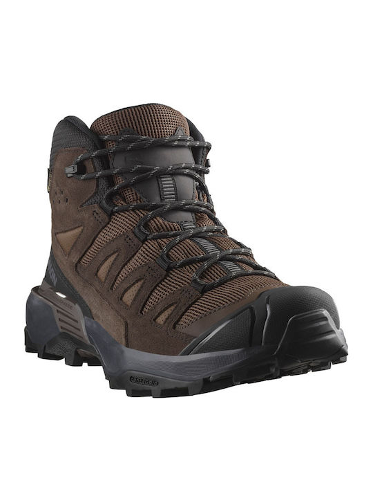 Salomon X Ultra 360 Ltr Mid Ανδρικά Ορειβατικά Μποτάκια Αδιάβροχα με Μεμβράνη Gore-Tex Καφέ