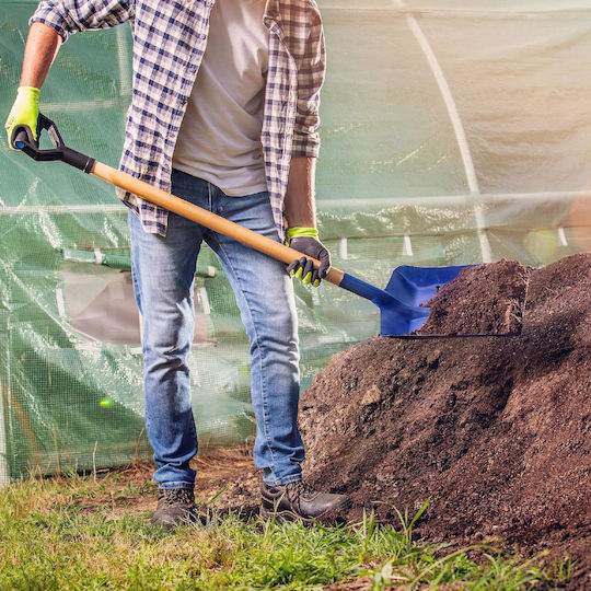 Kadax Coal Shovel with Wooden Shaft 134cm