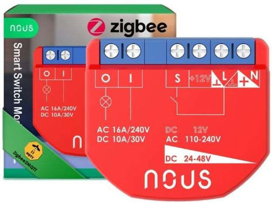 Nous Smart Switch 1 Καναλιού ZigBee 16A