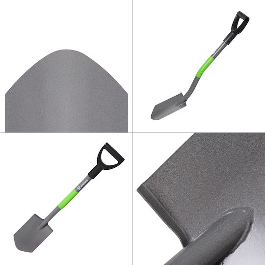 Kadax Lopată de zăpadă cu Coada 84cm și Mâner din Metal