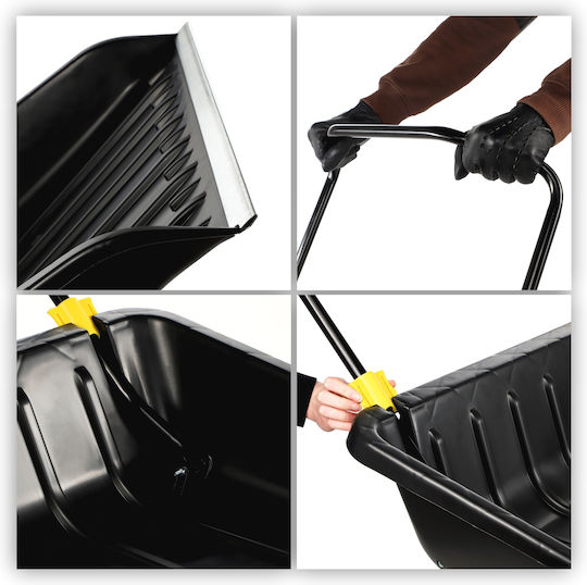 Kadax Snow Shovel with Plastic Handle