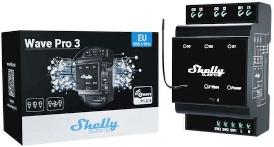 Qubino Qubino Smart Switch 3 Channels Wi-Fi Bluetooth & Z-Wave 16A