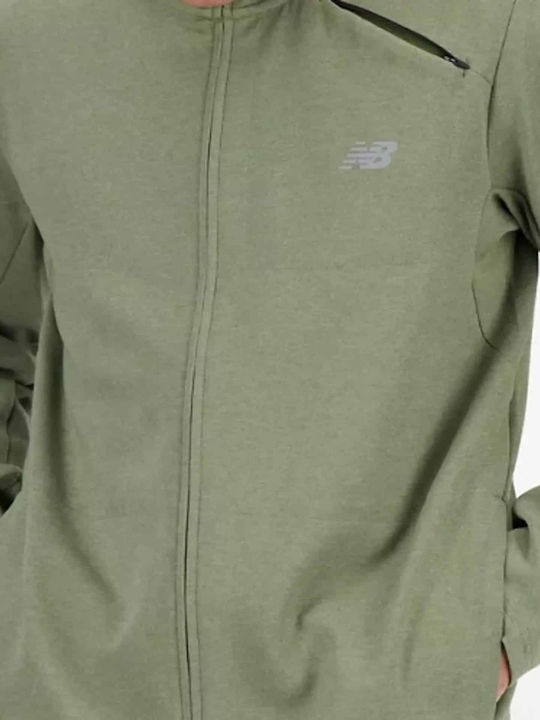 Men's Knitted Cardigan Dark Olive