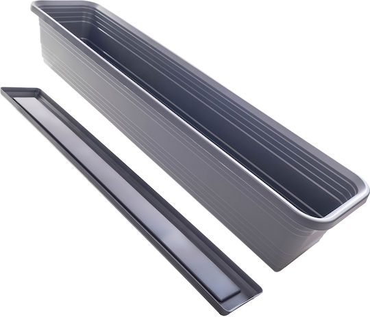 Kadax Planter Box Plastic Anthracite