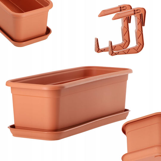 Kadax Set 3 Planters Plastic Teraktota