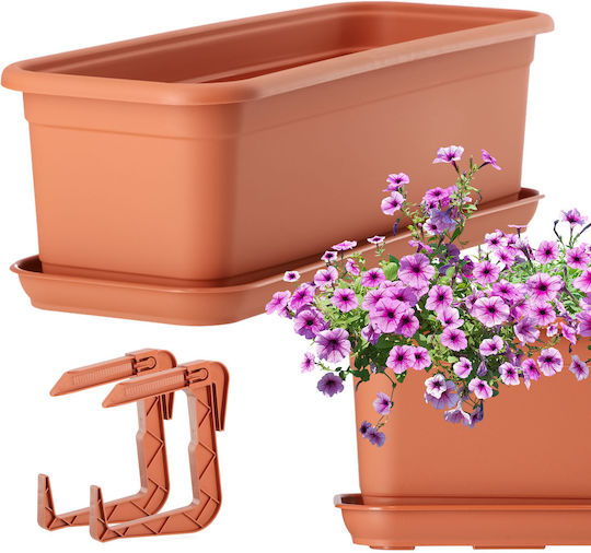 Kadax Set 3 Planters Plastic Teraktota