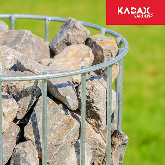 Kadax Blumentopfständer Metall Silber 100cmcm.